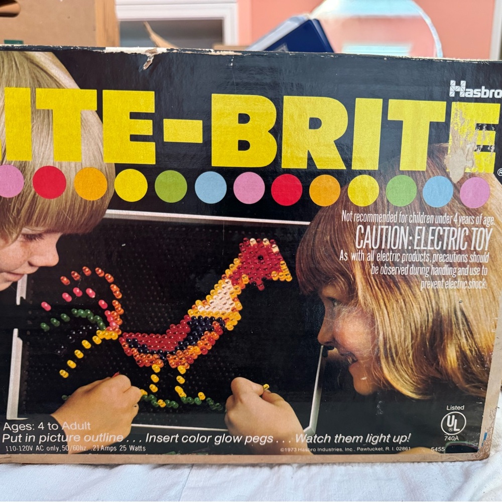 Vintage 1976 Hasbro Lite-Brite